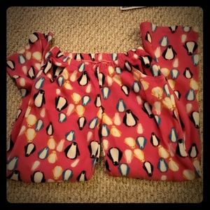 Penguin pajama pants